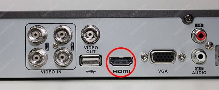 DVR to HDMI connector