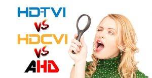 HD-TVI x HD-CVI x AHD