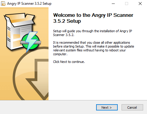 hack with angry ip scanner