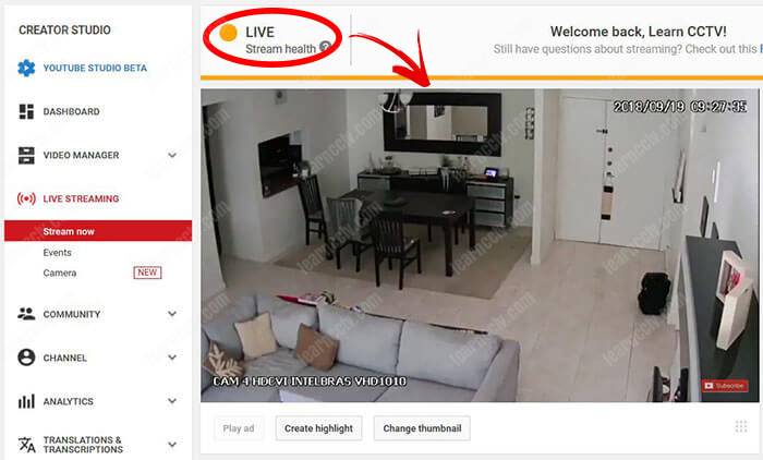 Security-camera-streaming-to-YouTube-Live