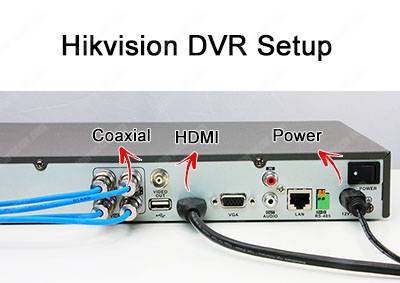Hikvision DVR Setup