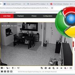 Hikvision IP camera on Google Chrome