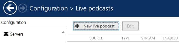 Live Evo Configuration Live Podcast