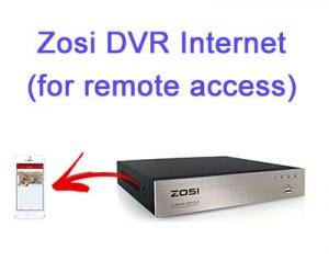 Zozi DVR remote access