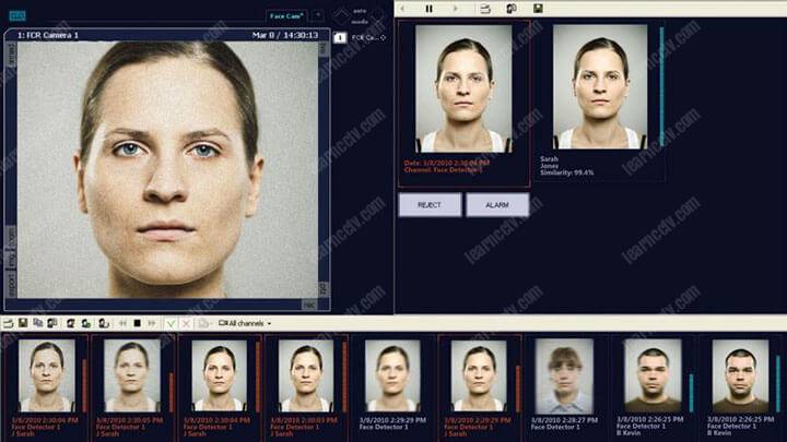 Phần mềm nhận dạng khuôn mặt
