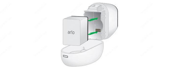 Arlo Pro rechargeable battery