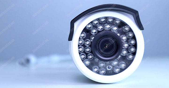 Zosi IP camera LEDs