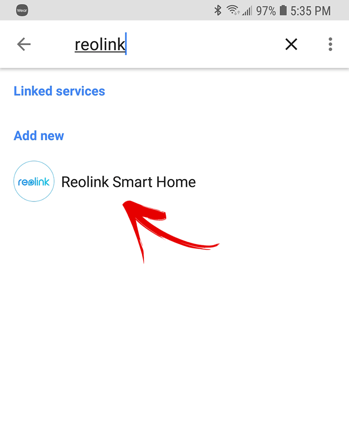 Google Home Reolink Smart Home