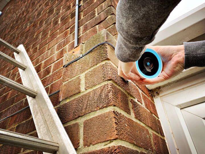Installing camera to reduce crime