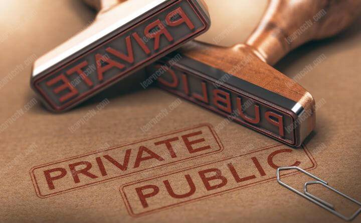 Public or private information