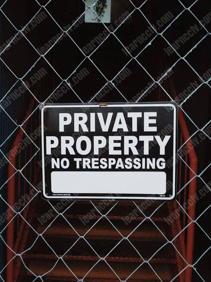Signs can stop your neighbors from stealing from you
