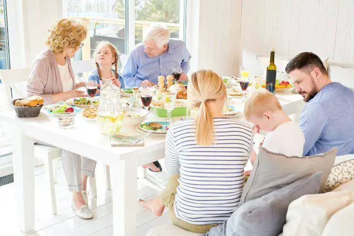 Family dinners can cause you to want to pause a CCTV camera