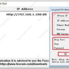 Foscam IP camera tool