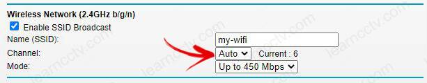 Wi-Fi Router Channel Auto Selection