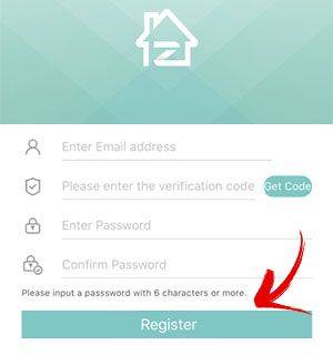Zosi Smart app create account 2nd step-compressor