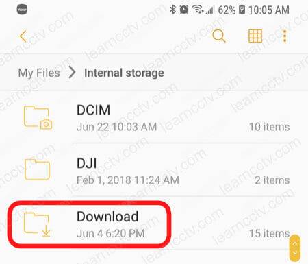 Android Phone File Manager Download Folder
