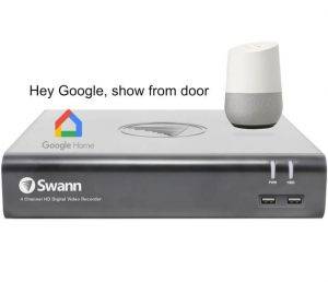 Connect Swann camera to Google Home