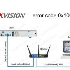 Hikvision error code 0x1007