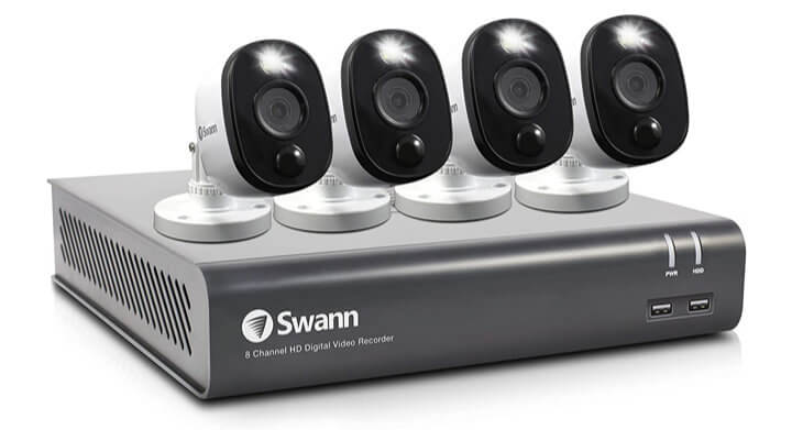Swann DVR with 4 cameras