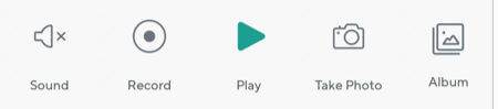 Wyze App Playbac button