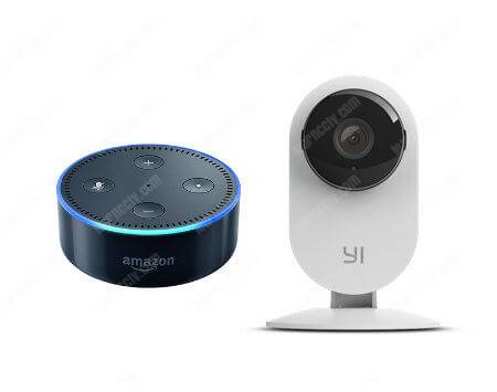 Yi camera connects to Alexa