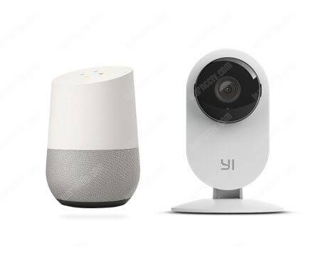 Yi camera connects to Google Home