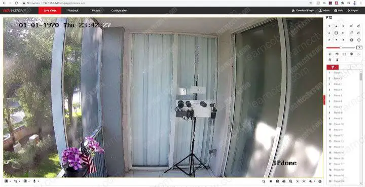 Hikvision Live View Solved