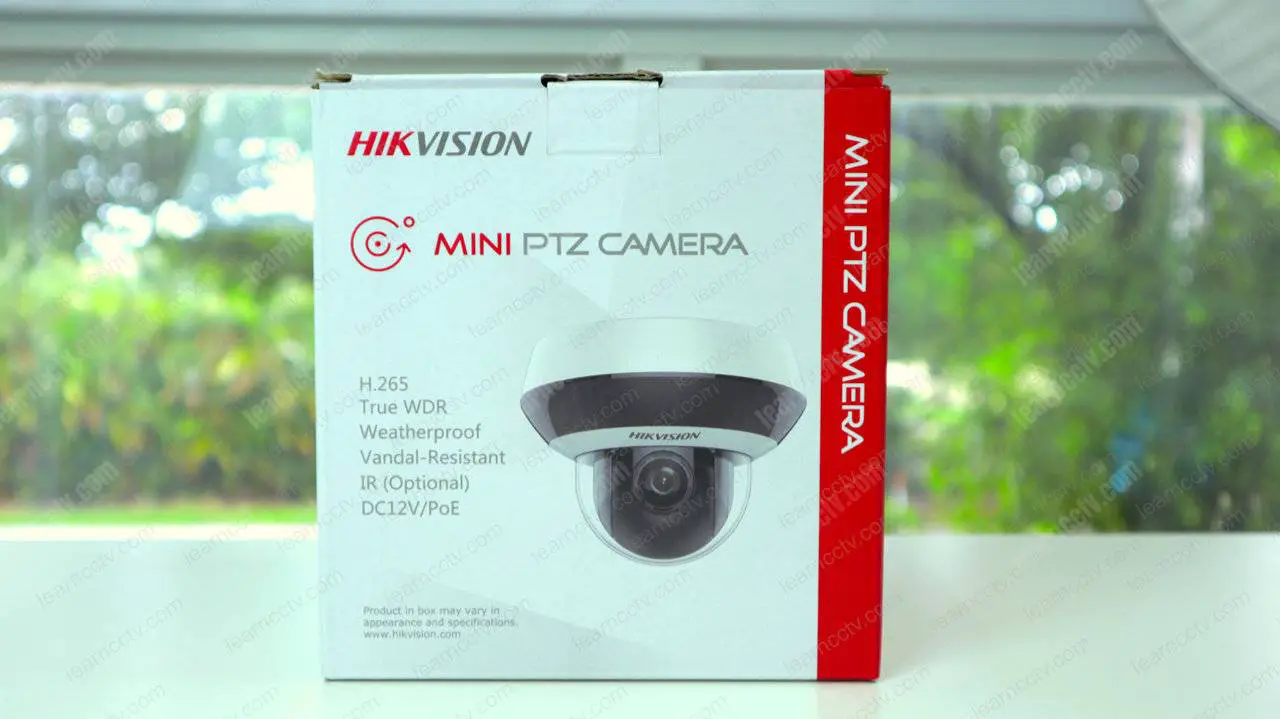 Hikvision Mini PTZ camera