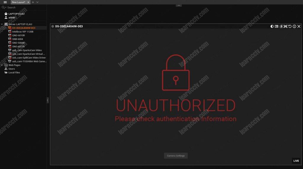 Hikvision device is locked (solved) Learn