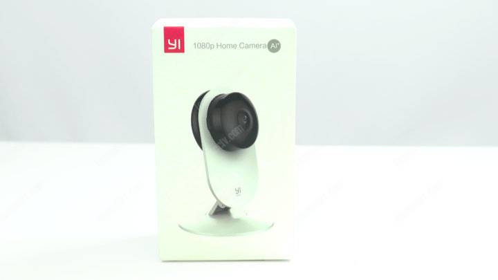 YI Home Camera in the box