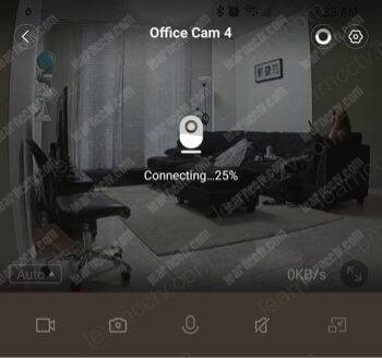 Yi Home Camera Connecting