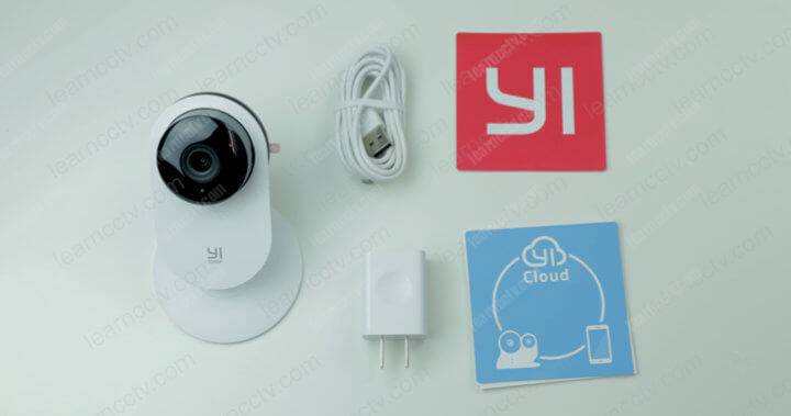 Yi Home camera what  is the box
