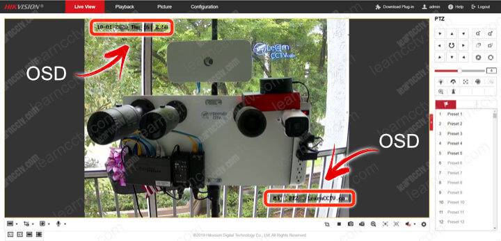 Absurd Kip puzzel How to move the Hikvision OSD Date and Time and camera name - Learn CCTV.com