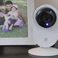 Yi Home Camera Solid Blue Light