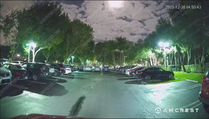 Amcrest Camera Outdoor Night