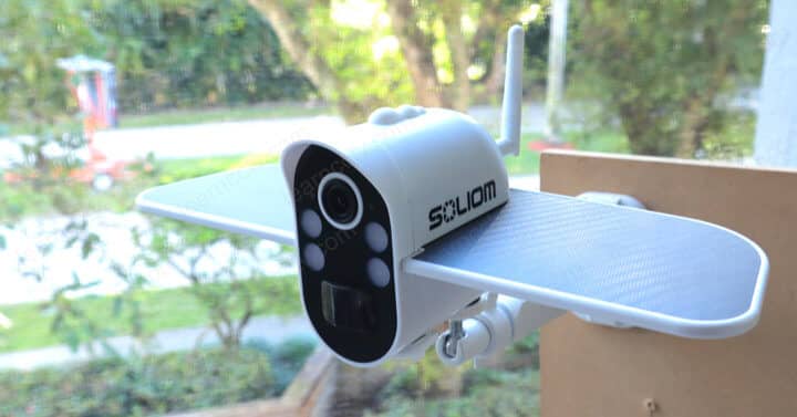 Soliom Camera S100 installed Outdoor