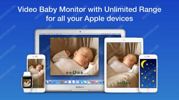 Cloud baby monitor app
