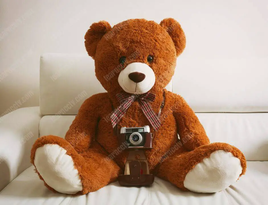 hide spy camera in teddy bear