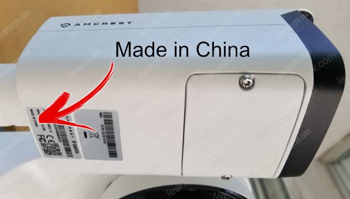 Amcrest Made In China