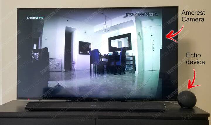Amcrest camera on Firestick TV