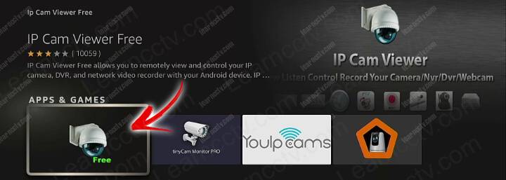 IPCam Viewer for Fire TV Stick