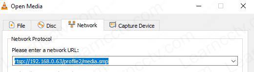RTSP URL for Samsung Camera