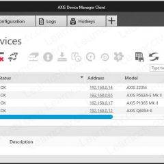 Axis Device Manager