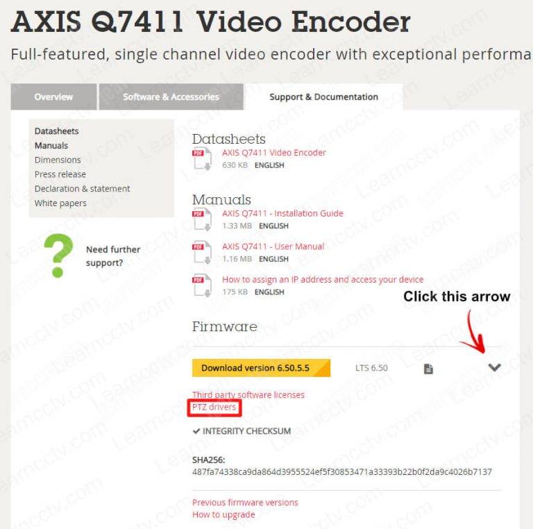 PTZ camera not working with Axis encoder (Solved) Learn