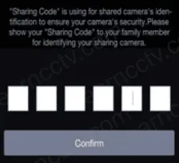Foscam Sharing Code