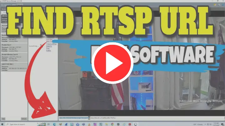 Get RTSP URL