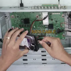 Installing HDD in a NVR