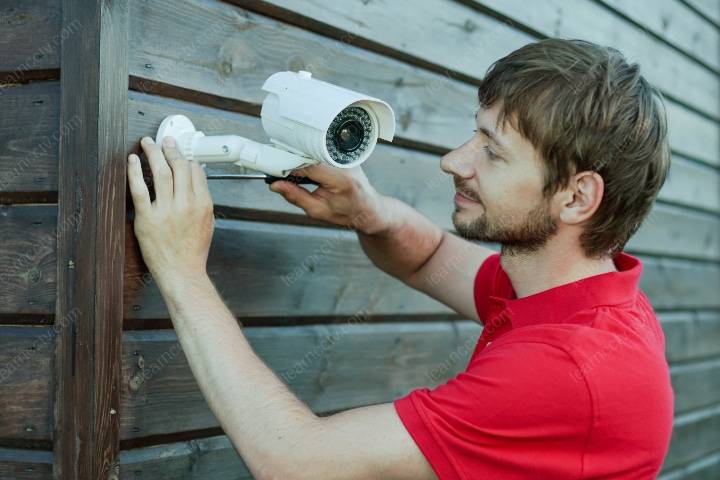 Installing a security camera