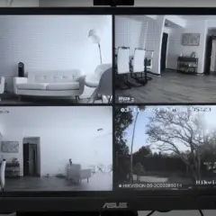 Hikvision camera on smart TV